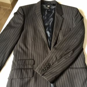 H&M stylish striped blazer jacket for men US36-37